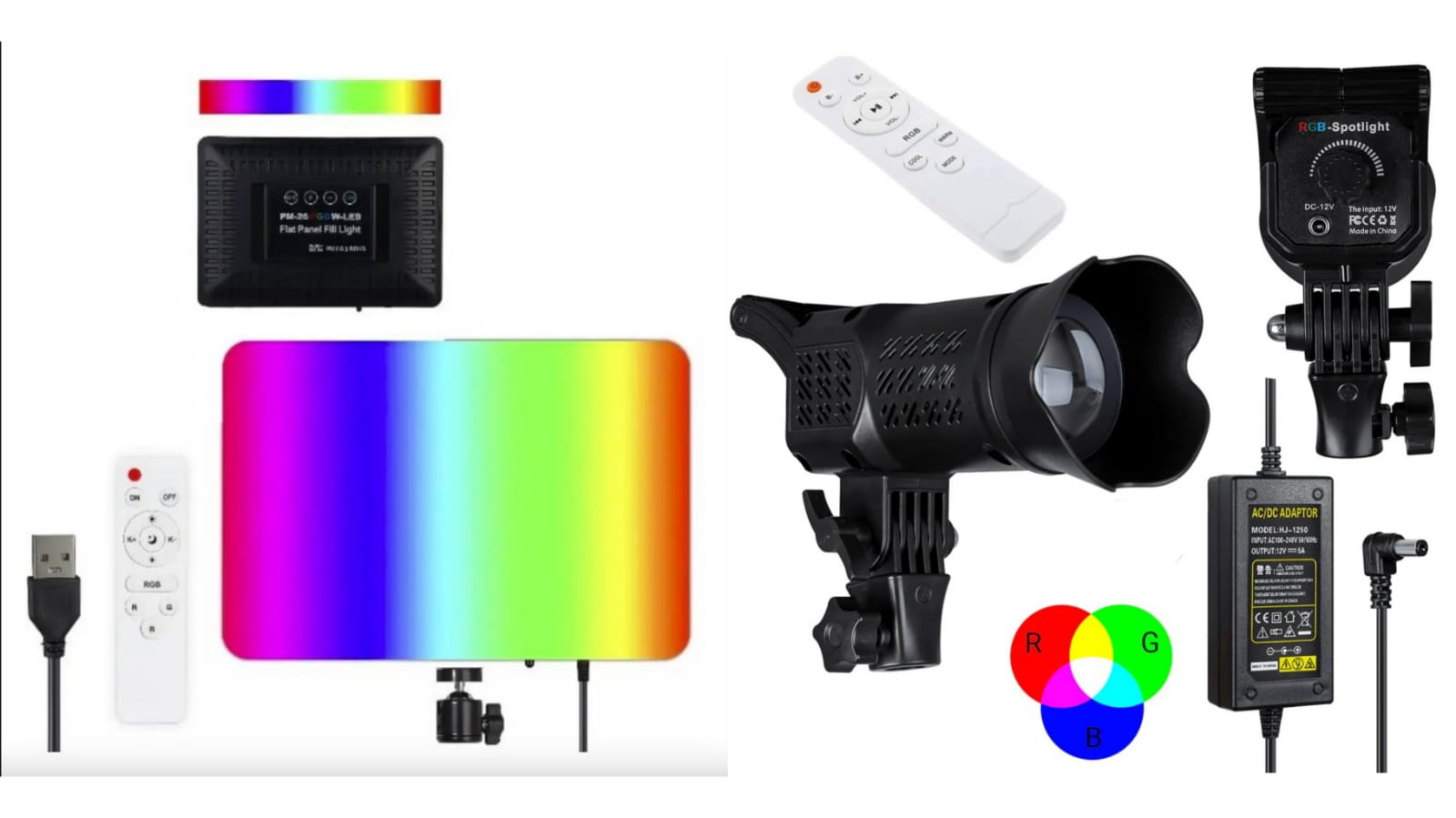 Electric RGB Spotlight (FSD-168) Electric RGB Spotlight (FSD-168)